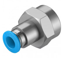 Штуцер цанговый с внутренней резьбой Festo QSF-3/8-8-B