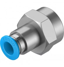 Штуцер цанговый с внутренней резьбой Festo QSF-3/8-8-B