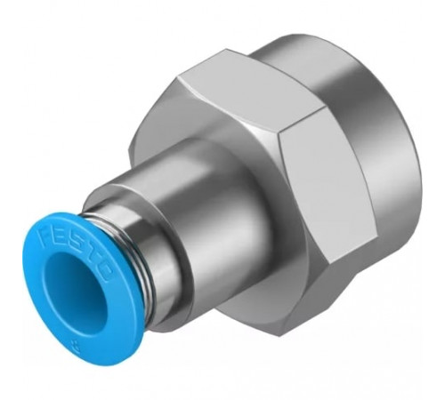 Штуцер цанговый с внутренней резьбой Festo QSF-3/8-8-B
