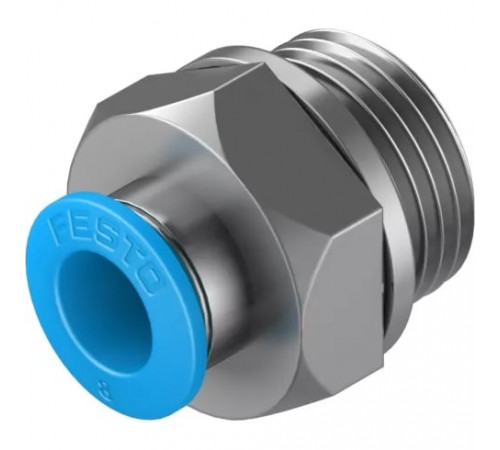 Штуцер цанговый Festo QS-G3/8-8