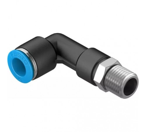 Штуцер цанговый угловой удлиненный Festo QSLL-1/4-10