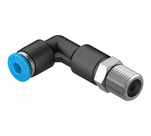 Штуцер цанговый угловой удлиненный Festo QSLL-1/8-4