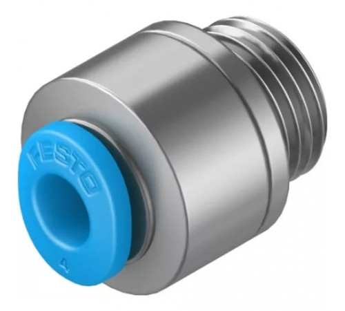 Штуцер цанговый с внутренним шестигранником Festo QSM-G1/8-4-I