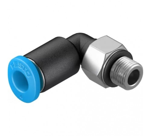 Штуцер цанговый угловой Festo QSML-M5-4