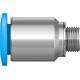 Штуцер цанговый с внутренним шестигранником Festo QSM-M5-6-I