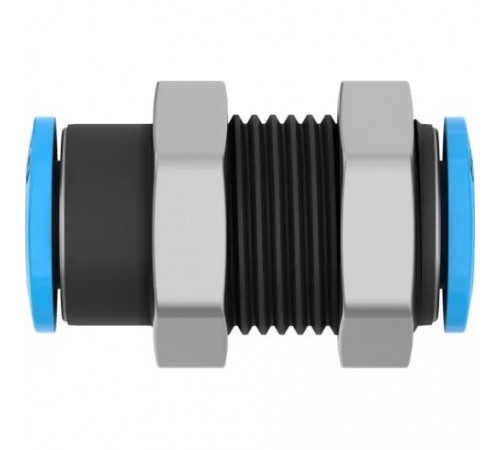 Муфта цанговая для панельного монтажа прямая Festo QSMS-6