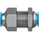 Муфта цанговая для панельного монтажа прямая Festo QSS-10-F