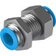 Муфта цанговая для панельного монтажа прямая Festo QSS-12-F