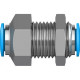 Муфта цанговая для панельного монтажа прямая Festo QSS-12-F
