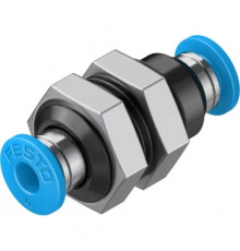 Муфта цанговая для панельного монтажа прямая Festo QSS-4