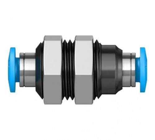 Муфта цанговая для панельного монтажа прямая Festo QSS-4