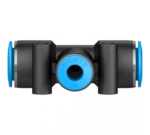 Тройник цанговый переходной Festo QST-10-6