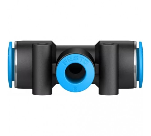 Тройник цанговый переходной Festo QST-10-8