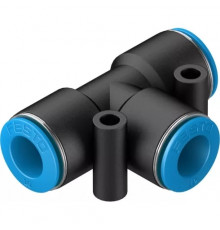 Тройник цанговый прямой Festo QST-10