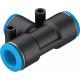 Тройник цанговый переходной Festo QST-12-10