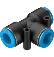 Тройник цанговый прямой Festo QST-12