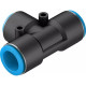 Тройник цанговый переходной Festo QST-16-12