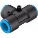 Тройник цанговый прямой Festo QST-16