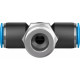 Тройник цанговый с резьбой переходной Festo QST-1/2-10
