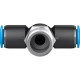 Тройник цанговый с резьбой переходной Festo QST-3/8-8