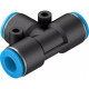 Тройник цанговый прямой Festo QST-8