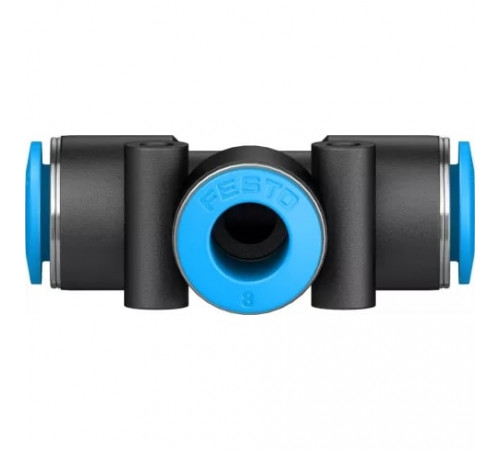 Тройник цанговый прямой Festo QST-8