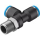 Тройник цанговый с резьбой переходной Festo QSTL-1/4-8