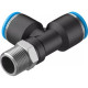 Тройник цанговый с резьбой переходной Festo QSTL-3/8-12
