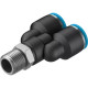Тройник цанговый с резьбой Festo QSY-1/4-10
