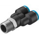 Тройник цанговый с резьбой Festo QSY-3/8-10