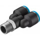Тройник цанговый с резьбой Festo QSY-3/8-12