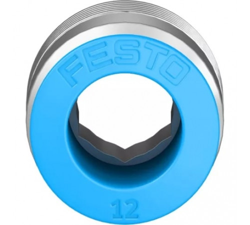 Штуцер цанговый с внутренним шестигранником Festo QS-1/2-12-I