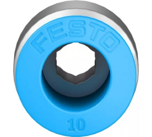 Штуцер цанговый с внутренним шестигранником Festo QS-1/4-10-I