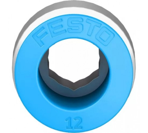 Штуцер цанговый с внутренним шестигранником Festo QS-3/8-12-I
