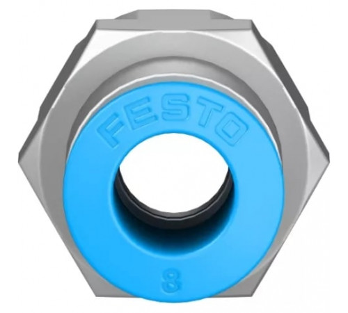 Штуцер цанговый с внутренней резьбой Festo QSF-1/4-8-B