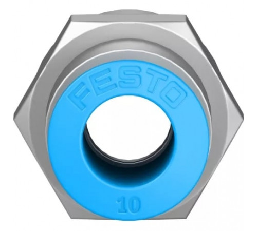 Штуцер цанговый с внутренней резьбой Festo QSF-3/8-10-B