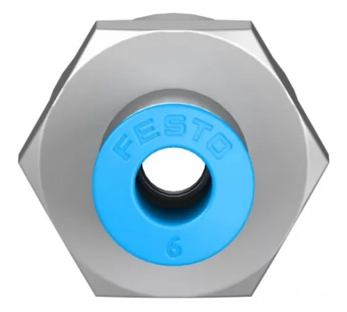 Штуцер цанговый с внутренней резьбой Festo QSF-3/8-6-B