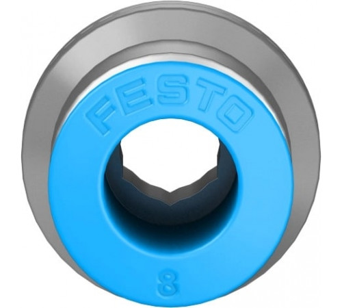 Штуцер цанговый с внутренним шестигранником Festo QS-G1/4-8-I