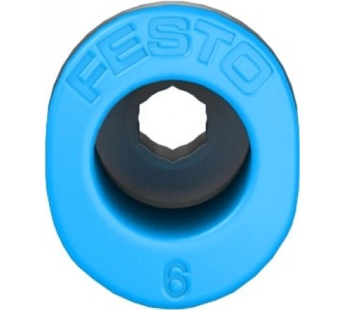 Штуцер цанговый с внутренним шестигранником Festo QSM-M5-6-I