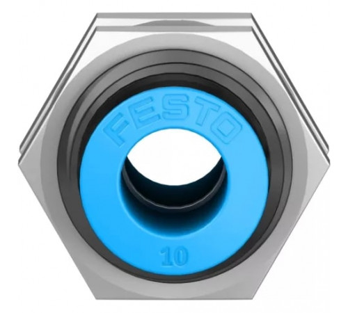 Муфта цанговая для панельного монтажа прямая Festo QSS-10