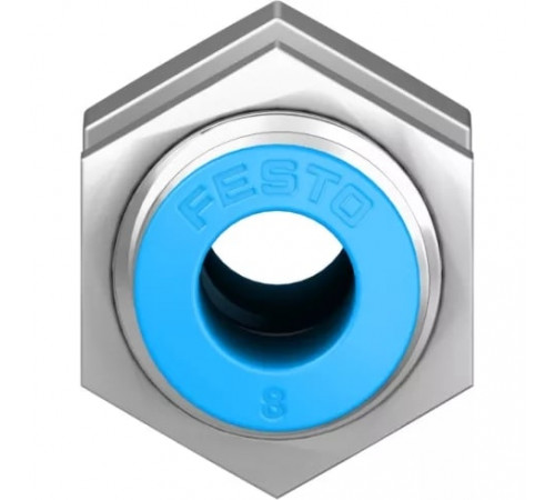 Муфта цанговая для панельного монтажа прямая Festo QSS-8-F