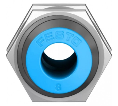 Муфта цанговая для панельного монтажа прямая Festo QSS-8