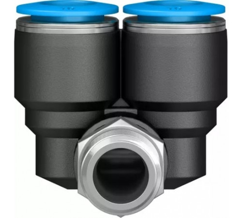 Тройник цанговый с резьбой угловой Festo QSYL-1/4-10