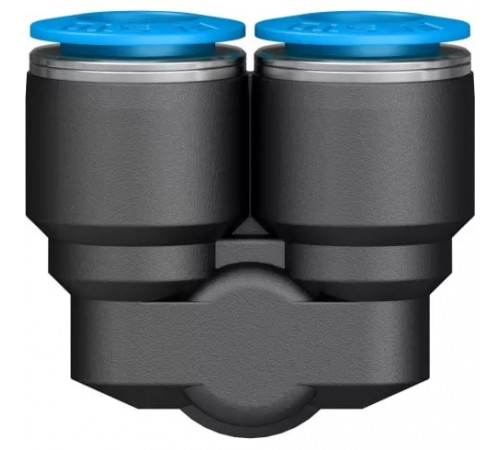 Тройник цанговый с резьбой угловой Festo QSYL-1/4-10