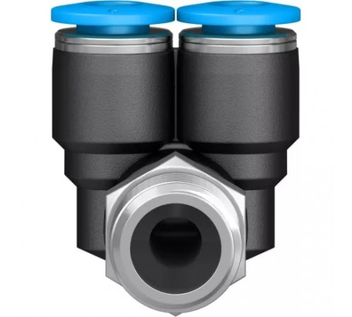 Тройник цанговый с резьбой угловой Festo QSYL-1/4-6
