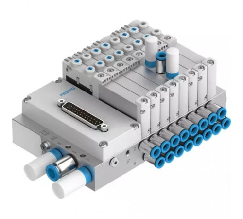 Пневмоостров Festo VTUG-10-VRPT-B1T-Q10B-UB-QH6SU-16K+TTSC