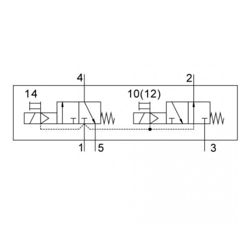 Распределитель с электромагнитным управлением Festo VUVS-LT25-T32H-MD-G14-F8