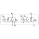 Распределитель с электромагнитным управлением Festo VUVS-LT25-T32H-MD-G14-F8