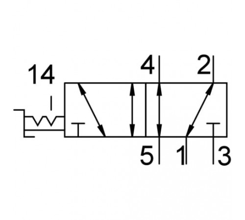 Переключаемый клапан Festo VHEF-ES-B52-N14