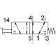 Переключаемый клапан Festo VHEF-ES-M52-M-G14